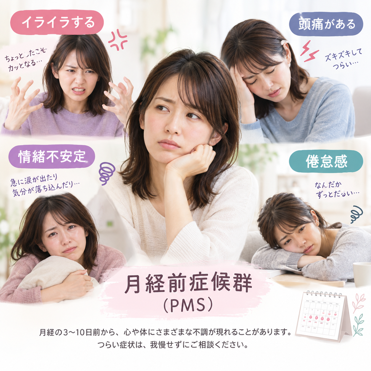 抗PMS（月経前症候群）注射